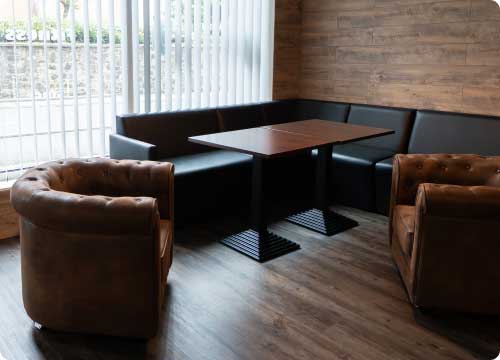 Studio M Blick in die Lounge