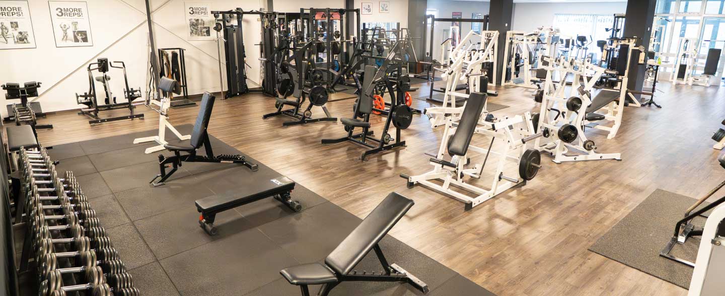 Studio M Blick ins Studio auf die Trainingsfläche